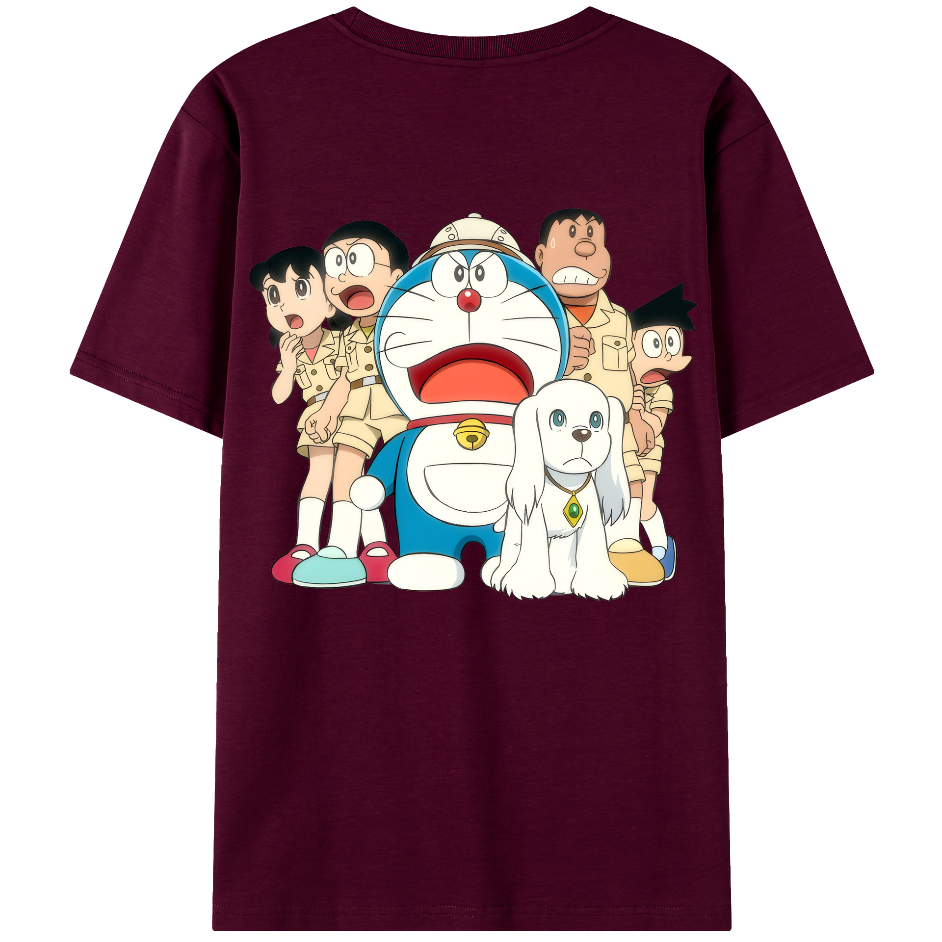 （画像用） ドラえもん Doraemon レディース半袖Tシャツ(バックプリント)